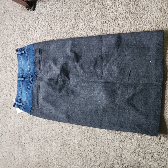 Frame Denim and Herringbone Skirt - Picture 4 of 4